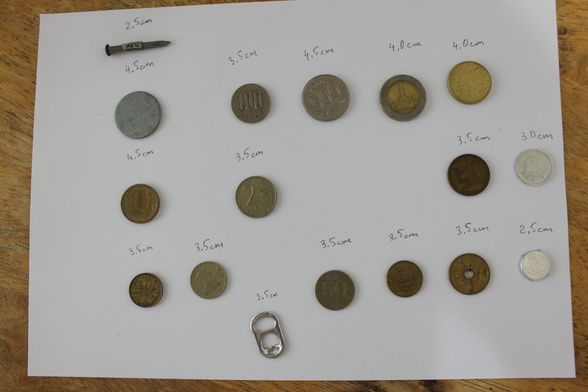 tested coins